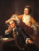 William Hogarth David Garrick and His Wife France oil painting reproduction